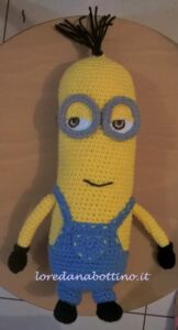 Minion Kevin amigurumi